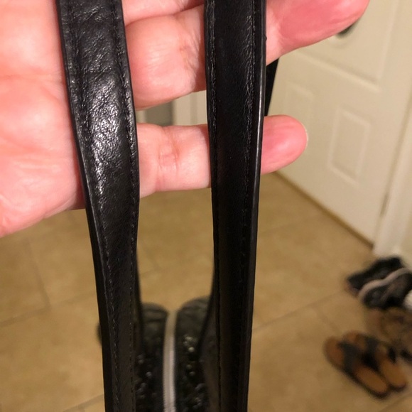 Rebecca Minkoff Stella Quilted Top Zip Large Tote - Black - Picture 15 of 16